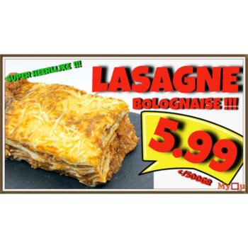 LASAGNE BOLOGNAISE